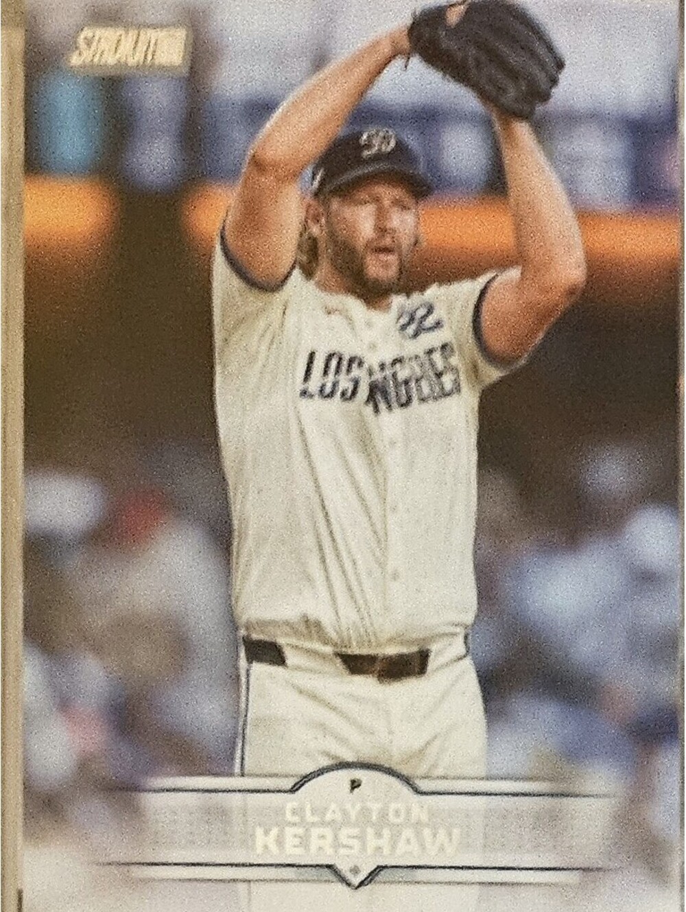Clayton Kershaw 2025 Stadium Club #70 Los Angeles Dodgers
